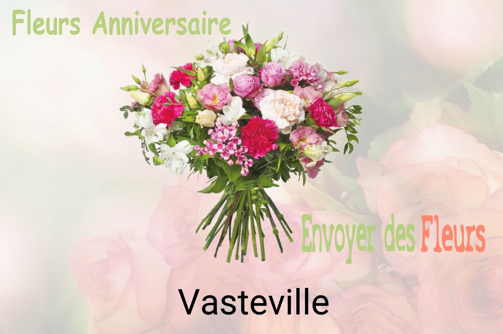 Bouquet de fleurs d’anniversaire livré à Vasteville