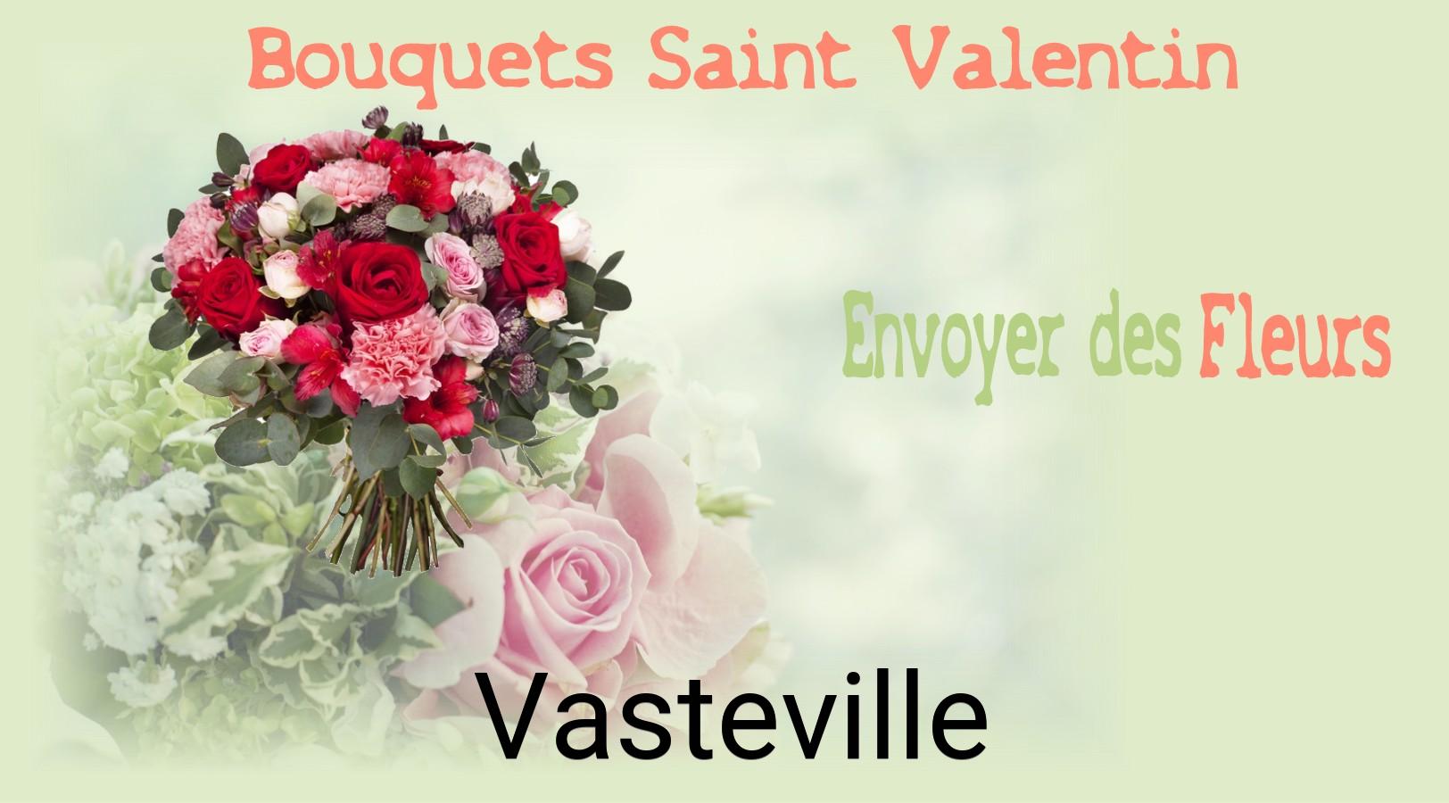 Roses de Saint-Valentin livrées à Vasteville